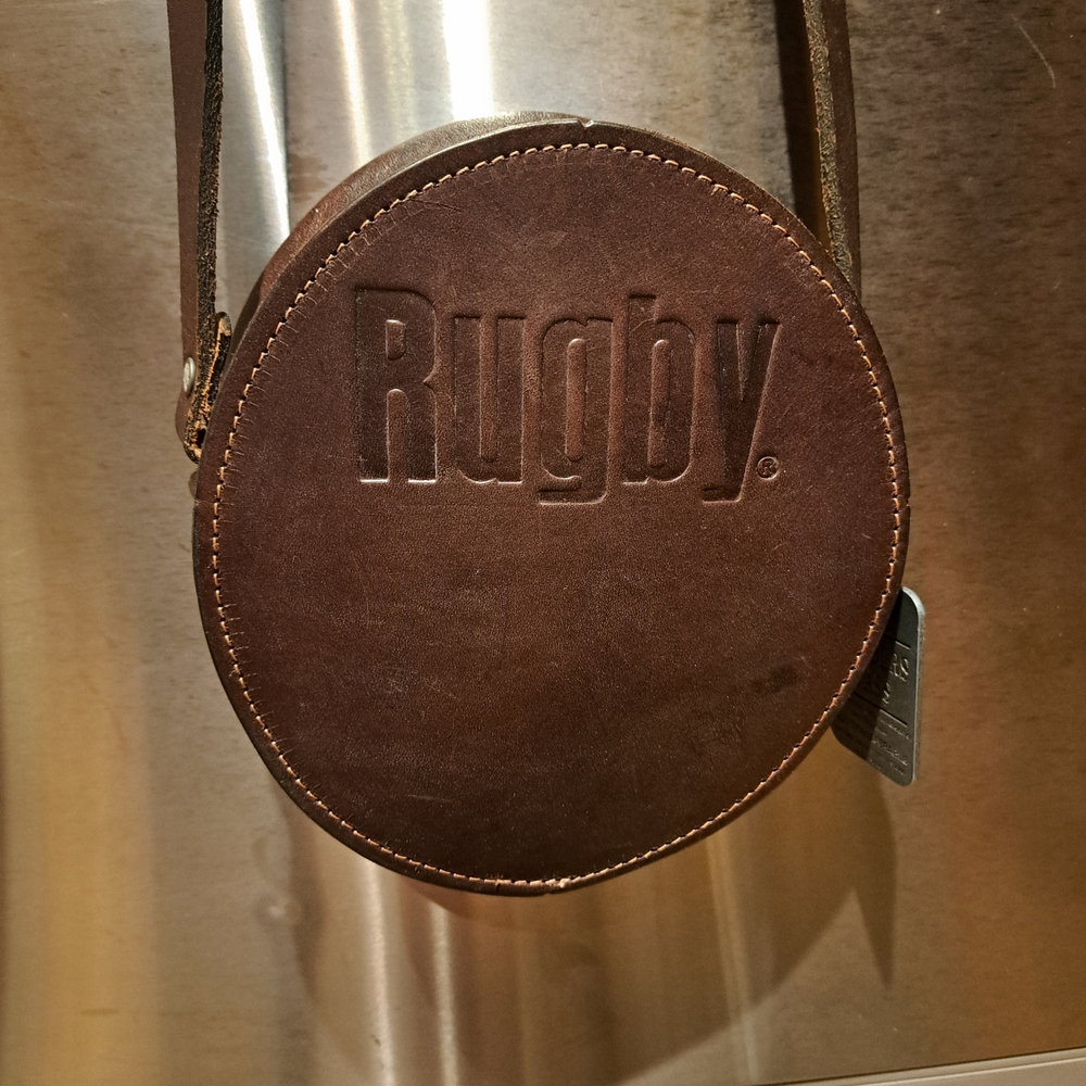 Rugby Brown Leather Mini Bag